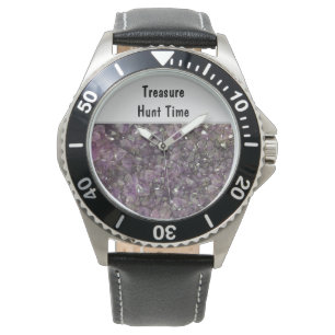 Treasure Hunt Time Avid Sten Collector Rockhound Armbandsur