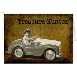 Treasure Hunter Hälsningskort