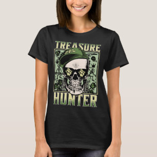 Treasure Hunter Metall detektor Graffiti Detectori T Shirt