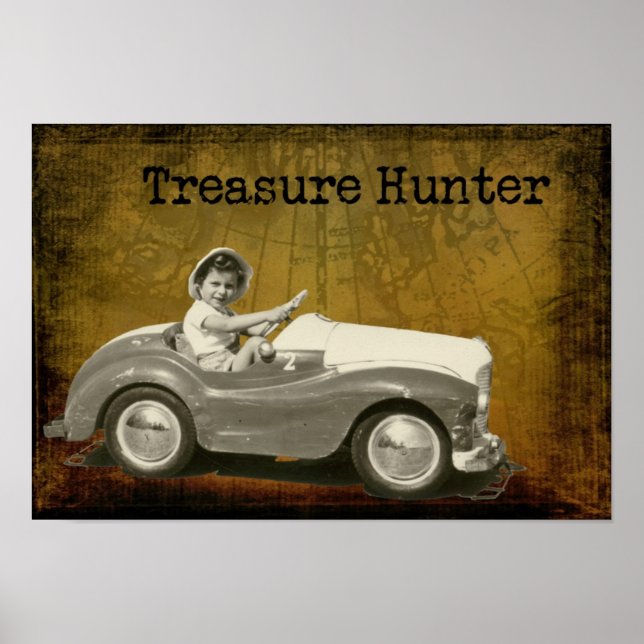 Treasure Hunter Poster (Framsidan)