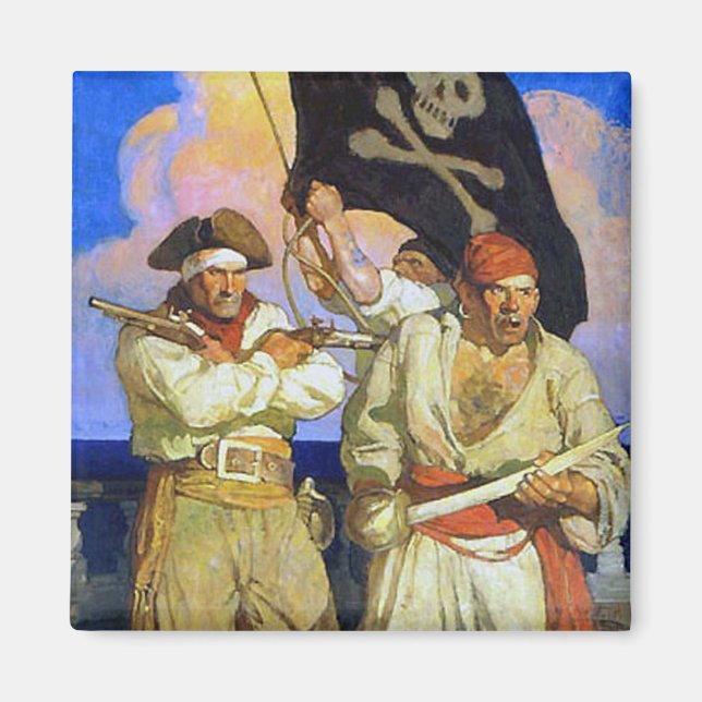 Treasure Island 2 Magnet (Framsidan)