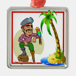 Treasure Island 3 Julgransprydnad Metall