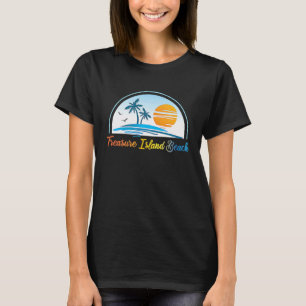 Treasure Island Beach FL Florida Souvenir Handflat T Shirt