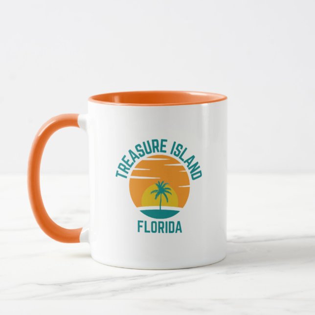 Treasure Island Florida Coffee Mugg (Vänster)