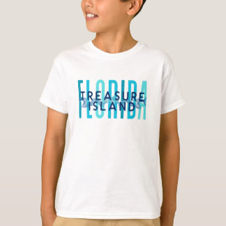 Treasure Island Florida (Ocean Vågar) T Shirt