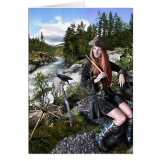 Treasure Island Hälsningskort
