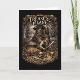 Treasure Island Helgkort