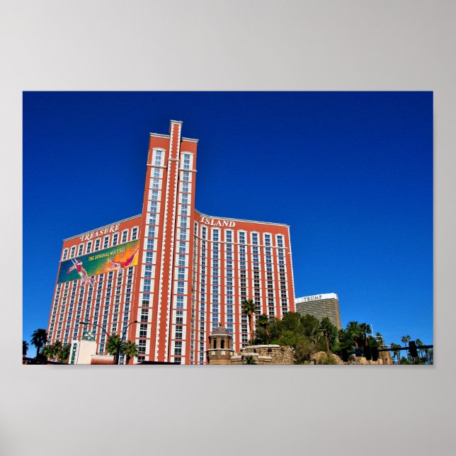 Treasure Island Hotel Las Vegas America Poster (Framsidan)