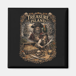 Treasure Island Magnet