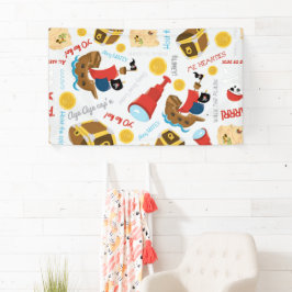 Treasure Island Party Pirat Banner