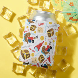 Treasure Island Party Pirat Can Cooler