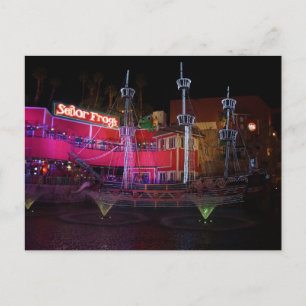 Treasure Island Pirat Frakt #2 vykort