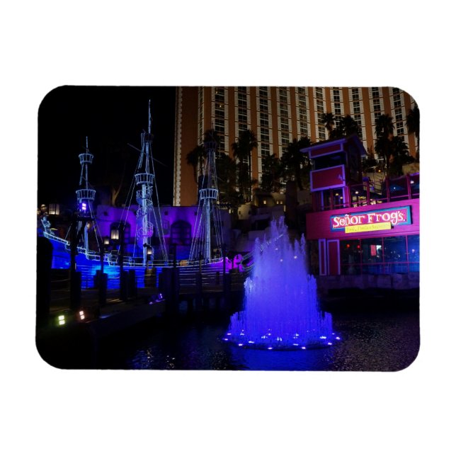 Treasure Island Pirat Frakt Magnet (Horisontell)