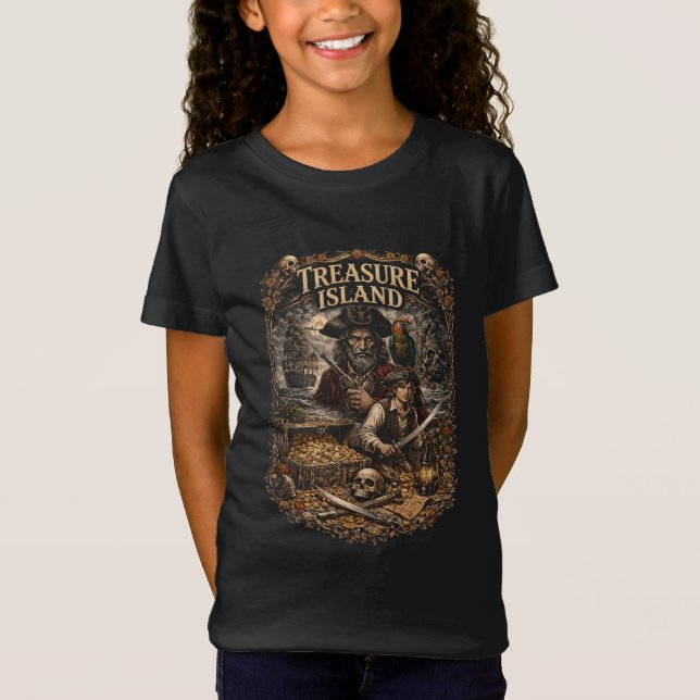 Treasure Island T Shirt (Framsida)