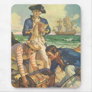 Treasure Island, Vintage Fairy Tale Pirater Musmatta