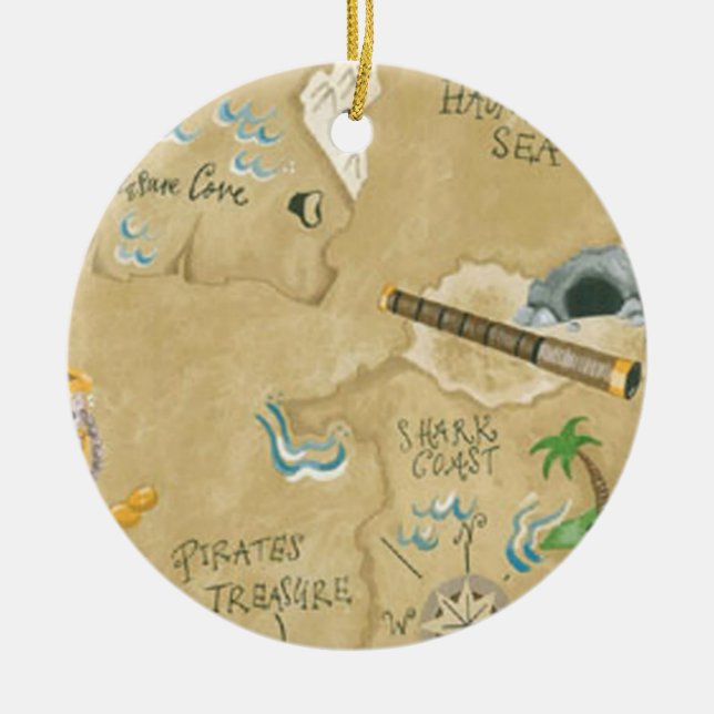 Treasure Karta Ornament (Framsidan)