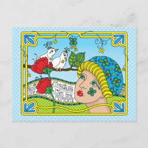 Treasure Life's Little Moments_ Postcard Vykort