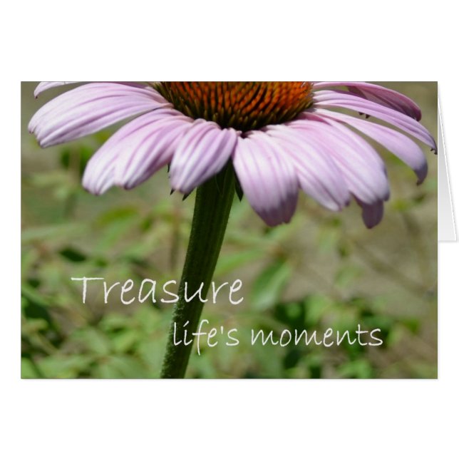 Treasure Life's Moments Hälsningskort (Framsidan Horizontal)