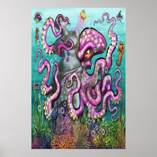 Treasure Tentacles Poster (Framsidan)