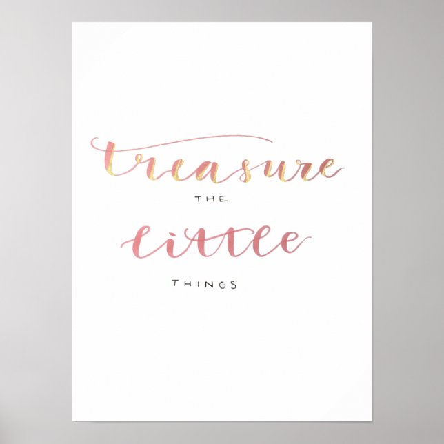 Treasure the Little Sak Poster (Framsidan)