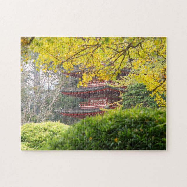 Treasure Torn Pagoda, San Francisco 252-pc Pussel (Horisontell)