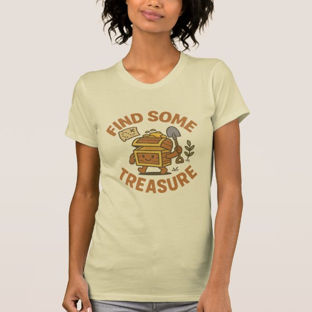 “Treasure Vibes” T Shirt (Framsida)
