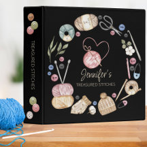 Treasured Stitches Monogram Mönster Keeper