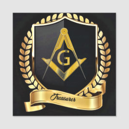 Treasurer Namn bricka Namnbricka