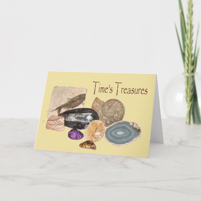 Treasures Note Card Kort (Framsida)