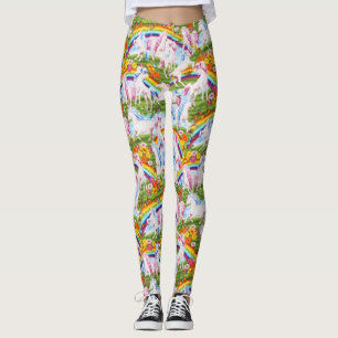 Treasures Rainbows and Unicorns Leggings