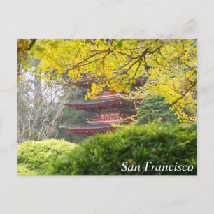 Treasureskattstornet Pagod, San Francisco Vykort