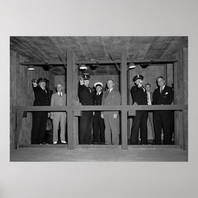 Treasury Firing Range: 1940 Poster (Framsidan)