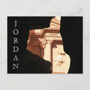 Treasury Jordan petra Vykort