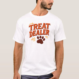 Treat Dealer Hundmamma T-shirt - Rolig present til