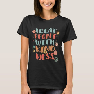 Treat People With Kindness Hippie Tie Dye, Cool TP T Shirt