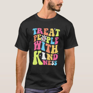Treat People With Kindness Retro TPWK Inspirationa T Shirt