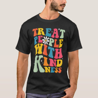Treat People With Kindness Retro TPWK Inspirationa T Shirt