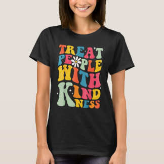 Treat People With Kindness Retro TPWK Inspirationa T Shirt