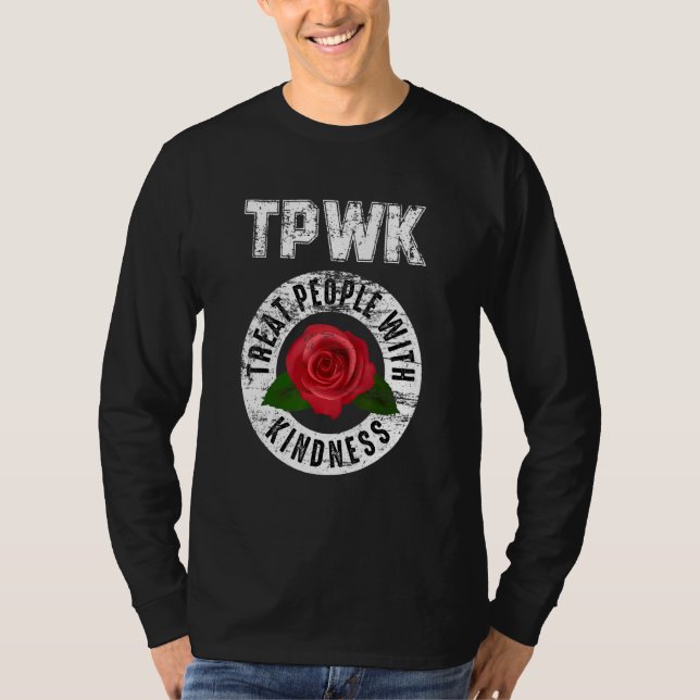 Treat People With Kindness TPWK Retro Tee (Framsida)