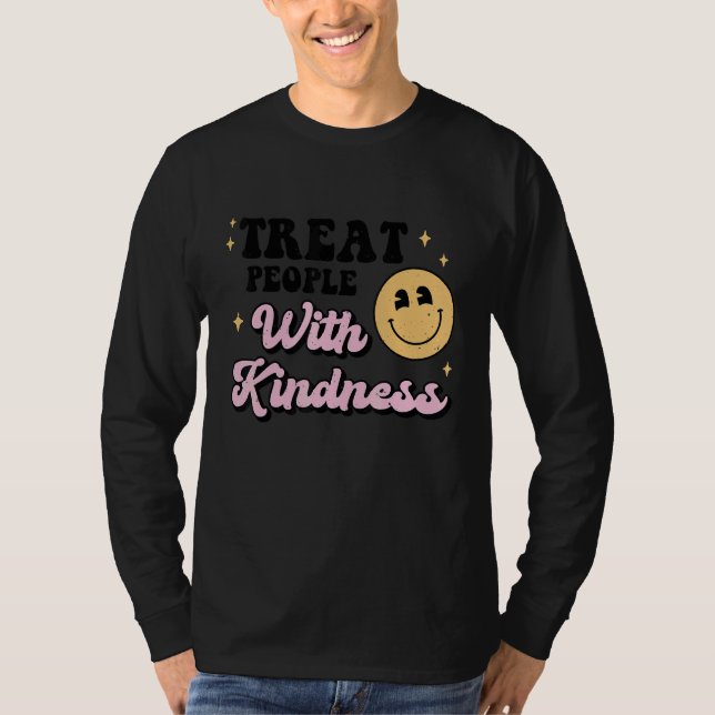 Treat People With Kindness TPWK Trendy Preppy 3 T Shirt (Framsida)