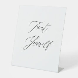 Treat Yourself Wedding Sign | Dessert Tabletop 