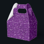 Treatbox för glitter Party Presentaskar<br><div class="desc">Parti-rutan visas med ett fétive lila färg faux glitter. Perfekt för behandling av gåva ge. Anpassa det här objektet eller köp som det är. Tips! Lägg till dina underbara behandlingar och lägg till ett sött band. Licensierad utskrift</div>