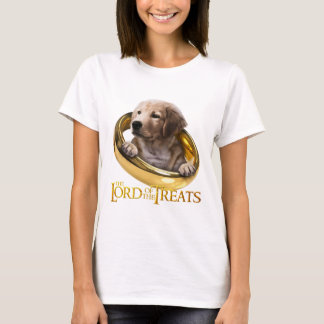 Treaternas herre - Lustigt beige Labrador-valp T Shirt