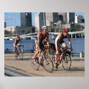 Treatloners cykling poster