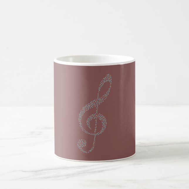 treble clef kaffemugg (Center)