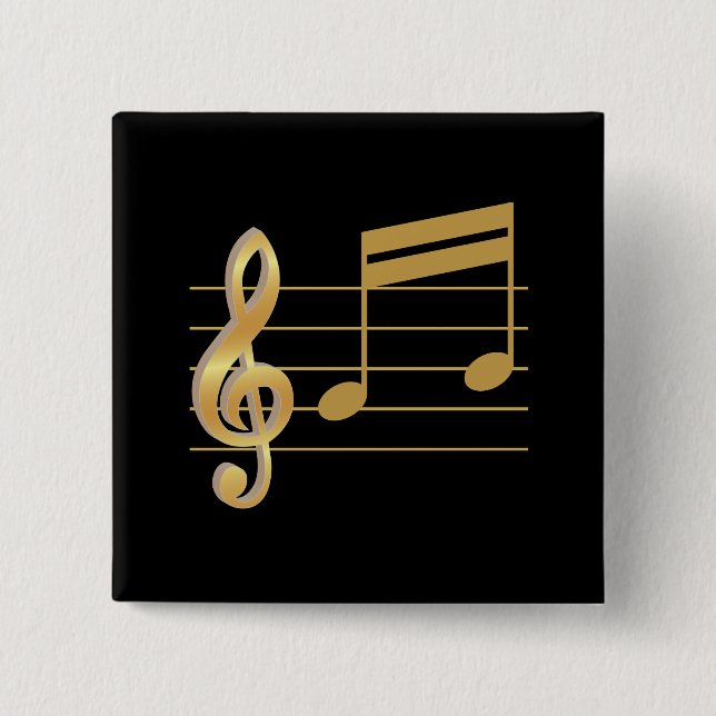 Treble-clef Knapp (Framsida)