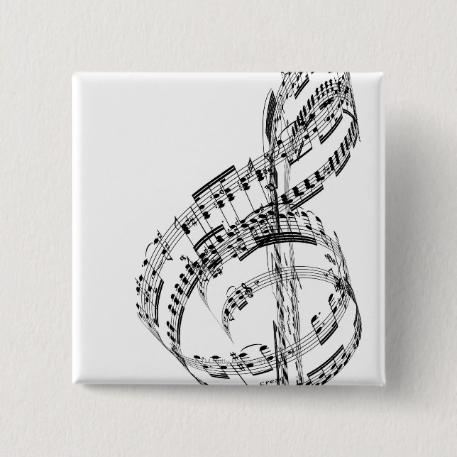 Treble Clef Knapp (Framsida)