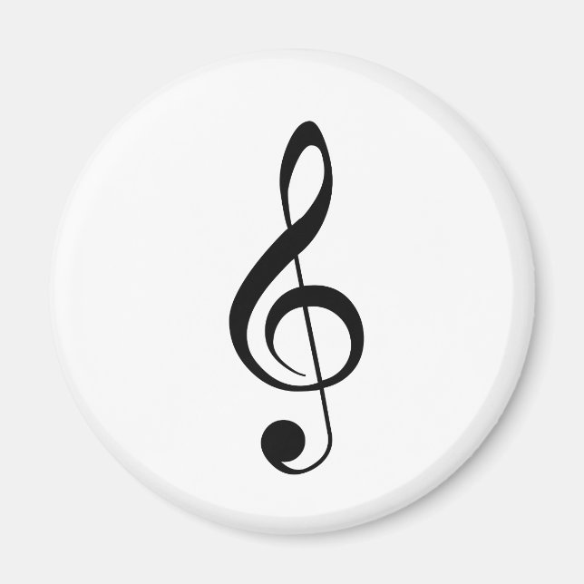 Treble Clef Magnet (Framsidan)