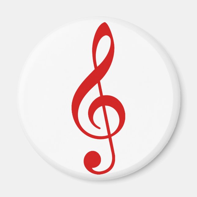 Treble Clef Magnet (Framsidan)
