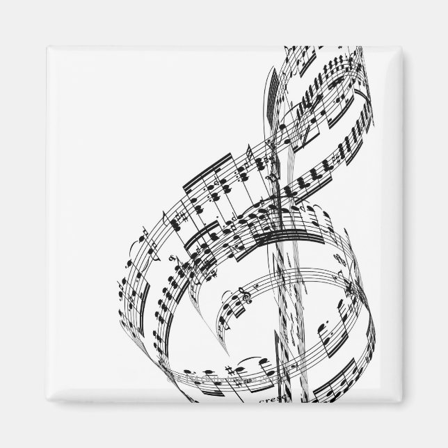 Treble Clef Magnet (Framsidan)
